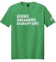 Doers Dreamers Disrupters - Adult 64000 Irish Green