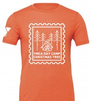 Camp Christmas Tree Big Stamp Volunteer Tees