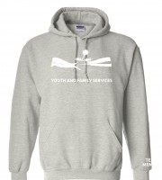 ADULT Youth and Family Services Hands Team Member - Gildan 18500 Sport Grey