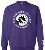 Jab-oree Get Vaccinated - Adult 18000 Purple