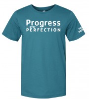 Progress Over Perfection Team Member - Bella + Canvas 3001 Marine