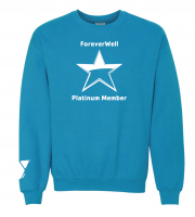 ADULT ForeverWell Platinum Member Sweatshirt - Gildan 18000 Sapphire