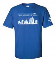ADULT River Valley Walk Around the World - Gildan 2000 Royal