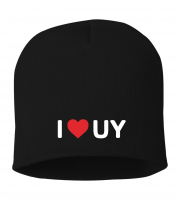 Y University I Heart UY Beanie - Sportsman SP08 Black