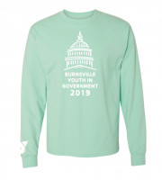 ADULT Burnsville YIG 2019 Long Sleeve - Hanes 5186 Clean Mint
