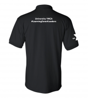 Y University Learning Zone Polo - Gildan 8800 Black
