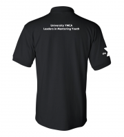 Y University Mentoring Youth Polo - Gildan 8800 Black