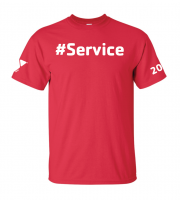 ADULT #Service 2019 - Gildan 2000 Red