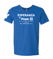 ADULT Esperanza Staff Shirt - Gildan 2000 Royal