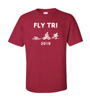 ADULT Forest Lake Fly Tri 2019 - Gildan 2000 Cardinal