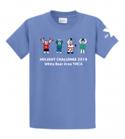 ADULT White Bear Holiday Challenge 2019 - PC61 Carolina Blue
