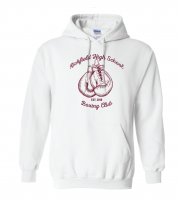 Beacons Richfield Boxing Club Gloves Hoodie - Gildan 18500 White