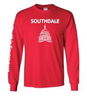 ADULT Southdale YIG 2020 Long Sleeve Tee - Gildan 2400 Red