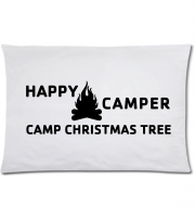 Christmas Tree Campfire Pillow