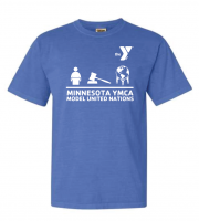ADULT Model UN YIG Icons - Comfort Colors 1717 Flo Blue