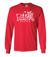 Beacons Richfield Red Hot Long Sleeve - Gildan 2400 Red