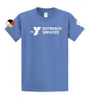 Y Outreach Services  BLM Native Wheel - PC61 Carolina Blue