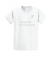Never Not Life Coaching Tee Tie Dye - PC61 White