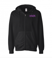 Beacons CEQUAL Equal Sign Kpop Hoodie - Black Zip-Hoodie