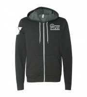 Camp St. Croix Hoodie - Bella + Canvas 3739 Dark Grey Heather