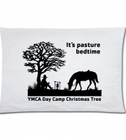 Christmas Tree Pasture Bed Time Pillow