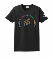 Ladies Y Achievers Tee - LPC61 Black