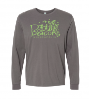Beacons Minneapolis Back Y Logo - Softstyle Long Sleeve Tee Graphite