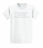 Youth and Family Services Dismantle Systems Tie Dye - PC61 White 