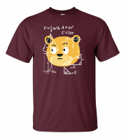 Roosevelt Math Team 23 - SS Tee Maroon