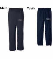 Ihduhapi Logo Sweatpants - Gildan 18400/18200B Navy