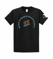 Unisex Y Mentors Tee 2 Color Version - PC61 Black