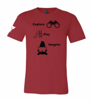Day Camp Oxbow Explore Play Imagine 2024 - Bella + Canvas 3001