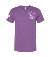 DayCroix Keep Growing Volunteer Tee 2024 - Bella + Canvas 3001 Royal Purple