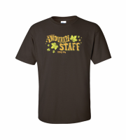 Idhuhapi Leaf Staff Tee - Gildan 2000 Dark Chocolate