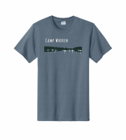 Warren Lake Tee - PC61 Stonewashed Blue