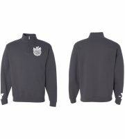 Spring Lake Stump 1/4 Zip NO NAMES - Jerzees 995MR Charcoal