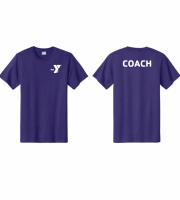 Flag Football Coach Tee - PC61 Purple