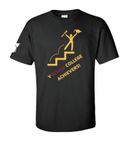 Y Rising College Achievers Tee - Gildan 2000 Black