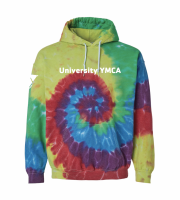 University YMCA Tie Dye Hoodie - PC146 