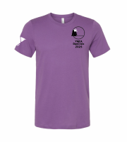 DayCroix Logo Volunteer Tee 2025 - Bella + Canvas 3001 Royal Purple