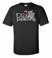 Beacons 2 Color Logo - Black T-Shirt