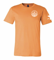 Gathering Pines Compass Volunteer 2025 - Bella + Canvas 3001 Burnt Orange
