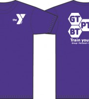 YOUTH YMCA February Blitz / Train Your Way - Gildan 2000B Purple