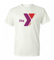 Y Logo Purple/Red - Gildan 2000 White