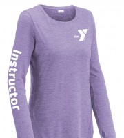 Y Instructor Ladies Exchange Long Sleeve Crew