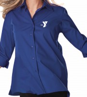 Ladies' 3/4 Sleeve Oxford - Maternity