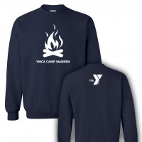 Camp Warren Fire - Gildan 18000/18000B Navy