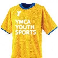 Y Logo Youth Reversible Practice Jersey YellowBlue