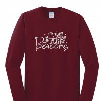 Beacons Full Front - Adult Gildan 5400 Cardinal Red