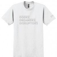 Doers Dreamers Disrupters - Adult 2000 White